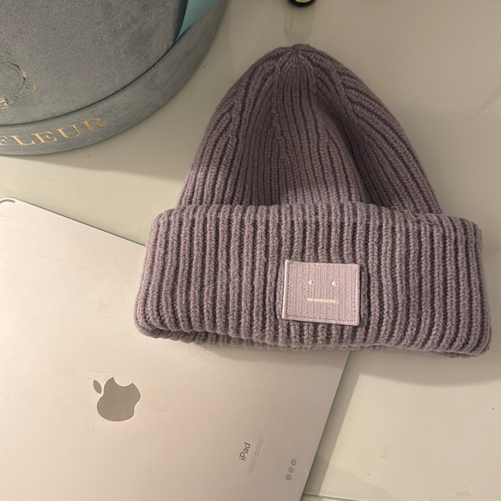 Purple Acne Beanie :|